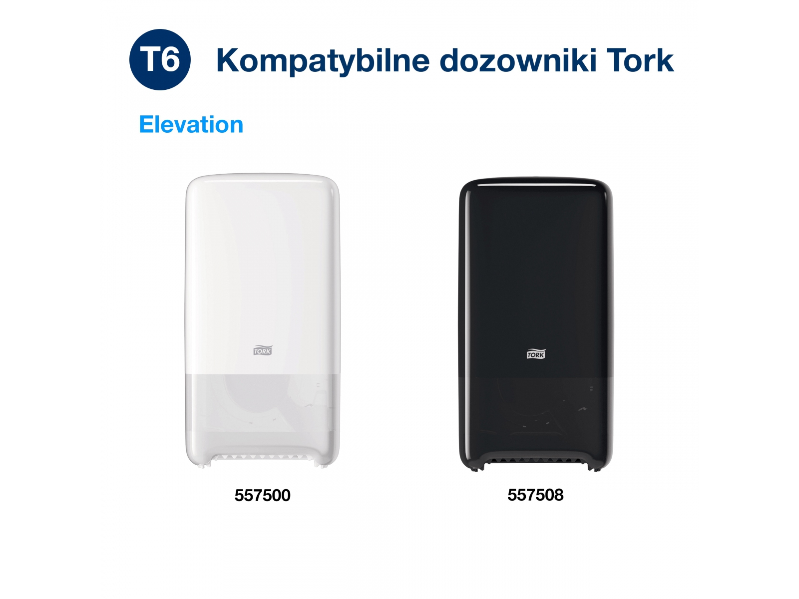 Papier toaletowy Tork 127520 Premium T6 Mid-Size 27 rolek